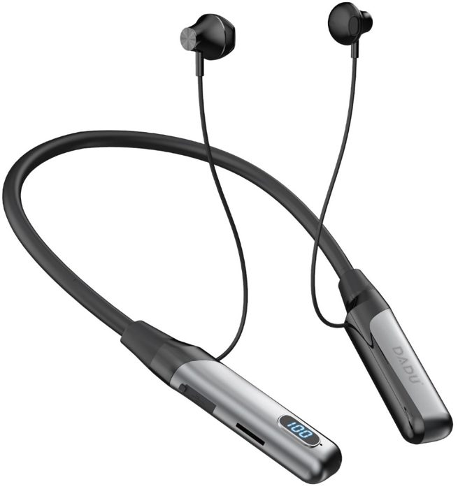 DADU DT-048 Digital Display Silicon earphones