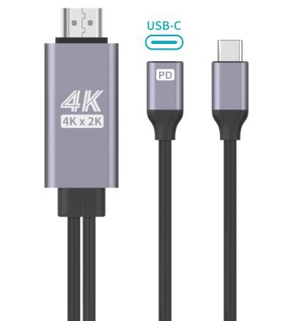 ONTEN OTN-9572D Type-C to HDMI Cable