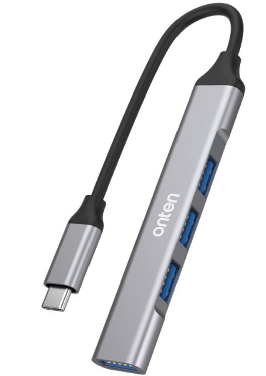 ONTEN OTN-9701 USB HUB/Type-C to 4-Port USB 3.0 Hub