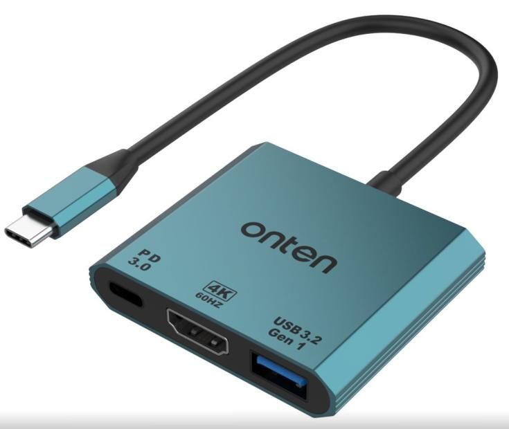 ONTEN OTN-UC301 +USB 3.2Gen 1+PD HDMI(4K@60HZ)