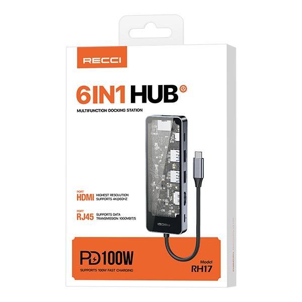 RECCI RH17 6 IN1 HUB
