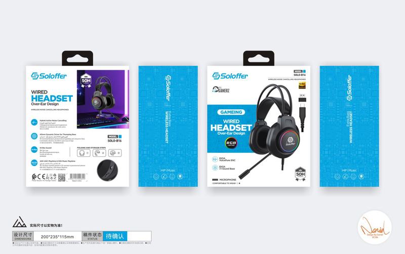 SOLOFFER SOLO-B16 Bluetooth earphones