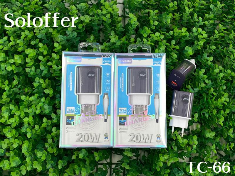 SOLOFFER TC 66 TYPEC Wall charger