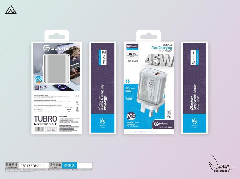 SOLOFFER TC70 IPH Wall charger
