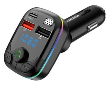 KAKUSIGA KSC-1987 25W car BT FM transmitter