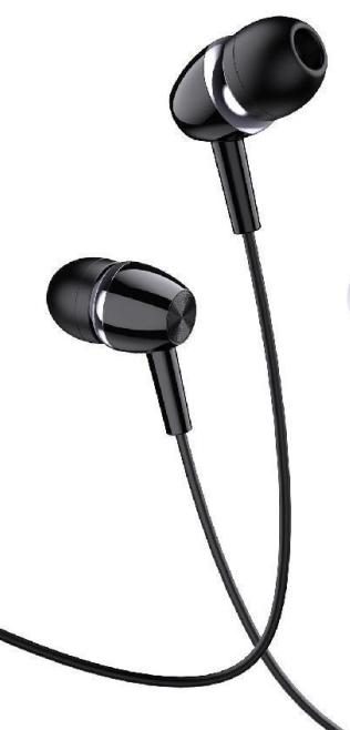 KAKUSIGA KSC-847 universal wired earphone with microphone (separate packaging) MOQ 1000PCS/Carton Per Color