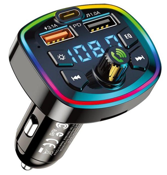 KAKUSIGA KSC-851 18W car wireless FM transmitter