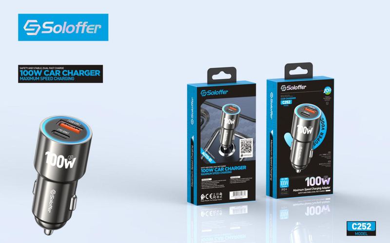 SOLOFFER C252 TC Car charger