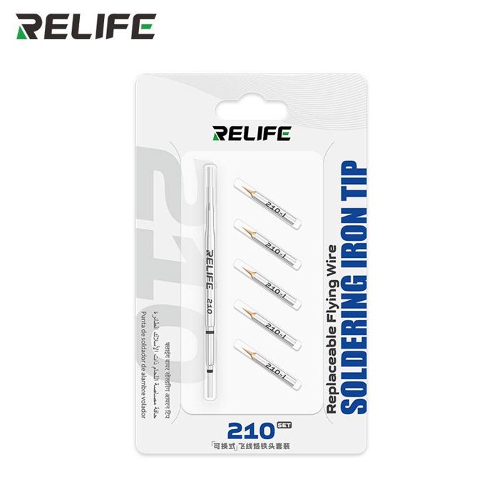 RELIFE 210 Replaceable jump wire soldering tip set
