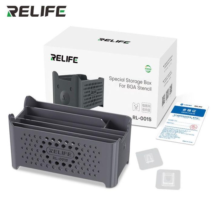 RELIFE RL-001S Tin- planting net storage box/Grey